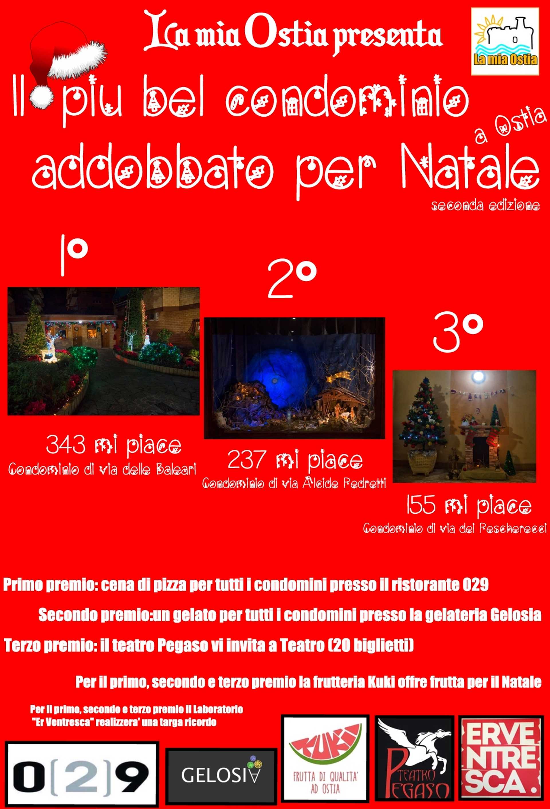 Inizia la seconda edizione de Il pi bel condominio addobbato per Natale